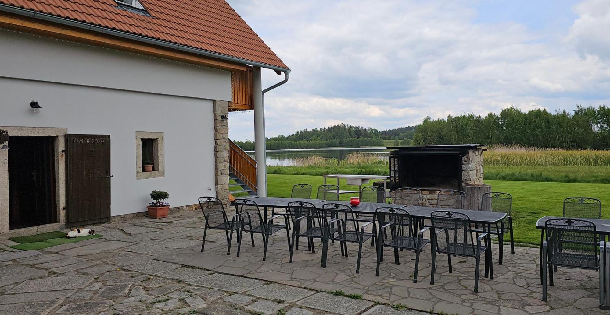 U Rybnika Smrcna Hotel Nova Bystrice Exterior photo